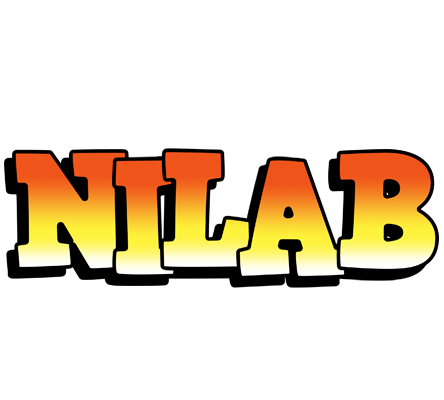 Nilab sunset logo