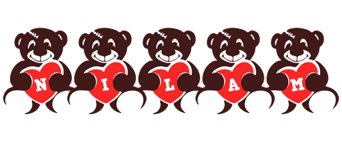 Nilam bear logo