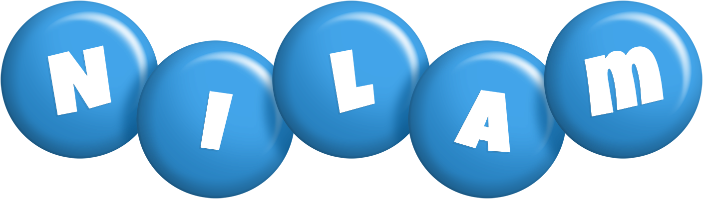 Nilam candy-blue logo