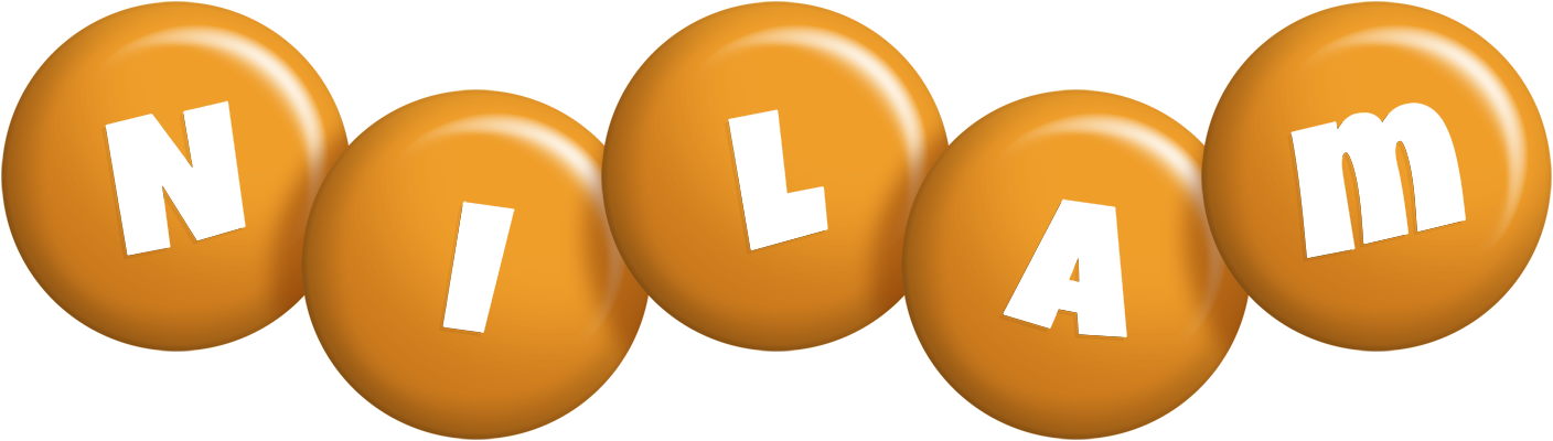 Nilam candy-orange logo