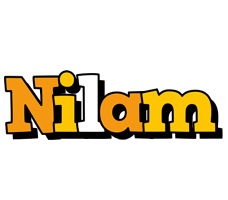 Nilam cartoon logo