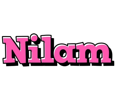 Nilam girlish logo