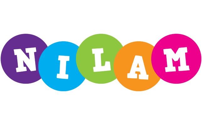 Nilam happy logo