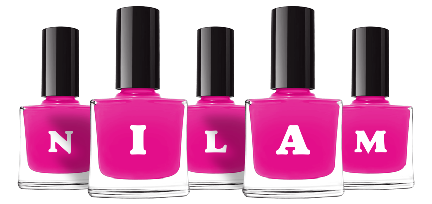 Nilam nails logo