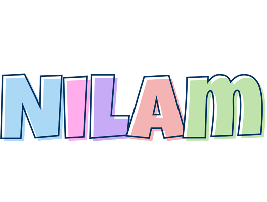 Nilam pastel logo