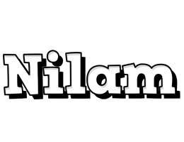 Nilam snowing logo