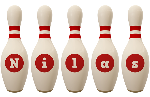 Nilas bowling-pin logo