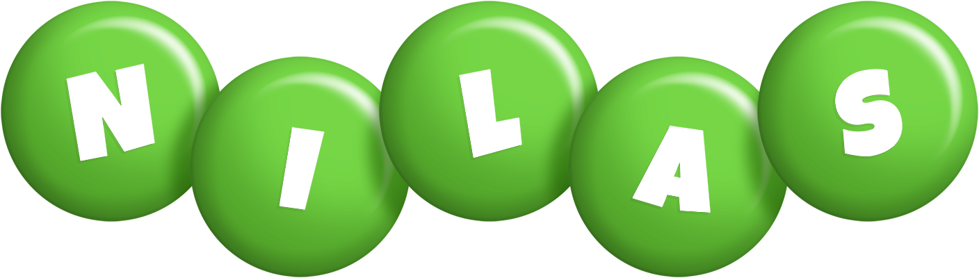 Nilas candy-green logo