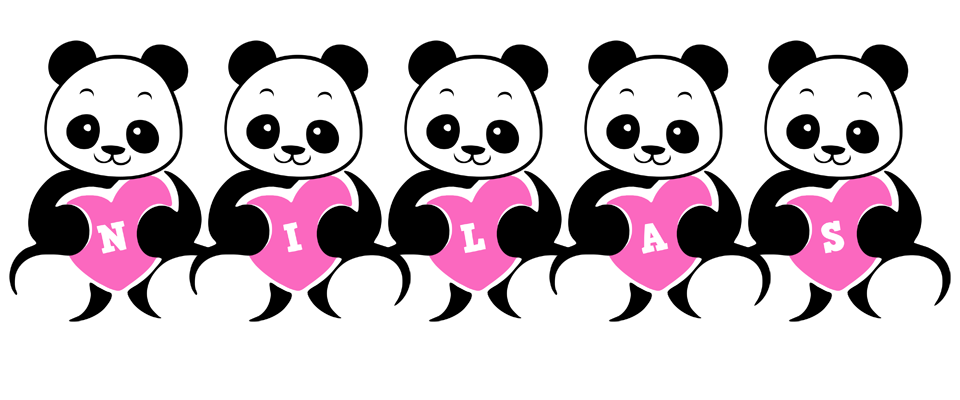 Nilas love-panda logo