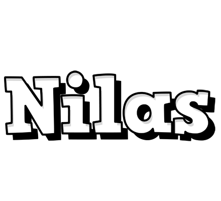 Nilas snowing logo