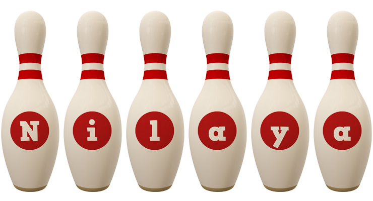 Nilaya bowling-pin logo
