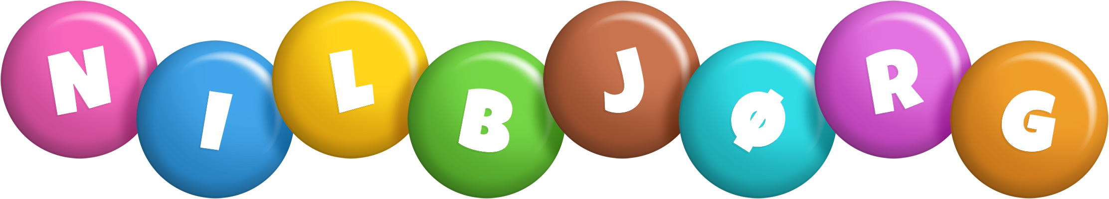 Nilbjørg candy logo