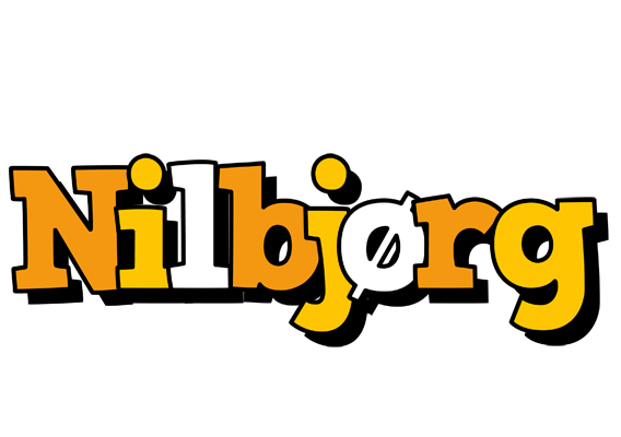 Nilbjørg cartoon logo