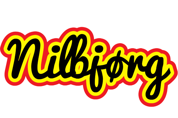 Nilbjørg flaming logo