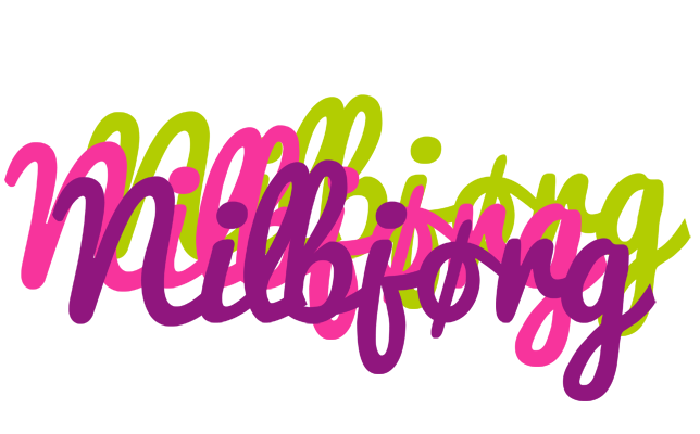 Nilbjørg flowers logo