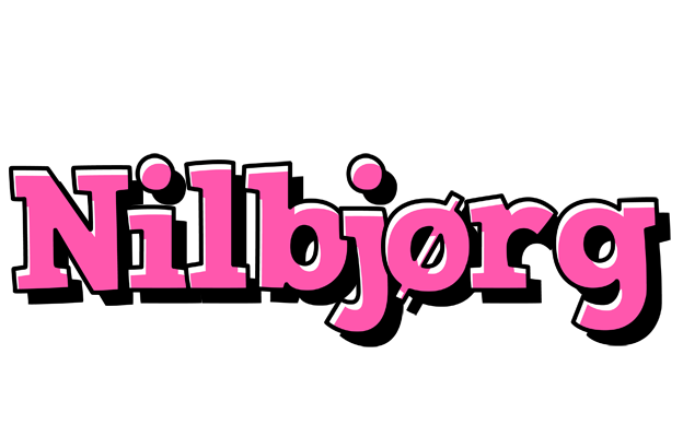 Nilbjørg girlish logo
