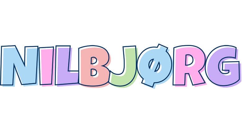 Nilbjørg pastel logo