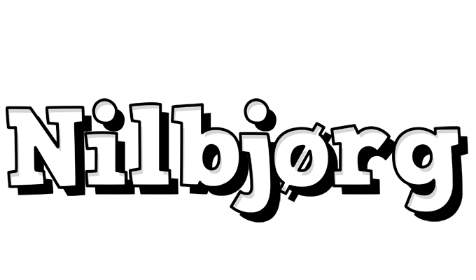 Nilbjørg snowing logo
