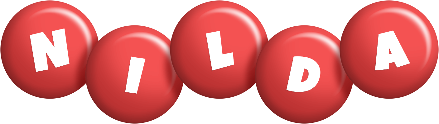 Nilda candy-red logo