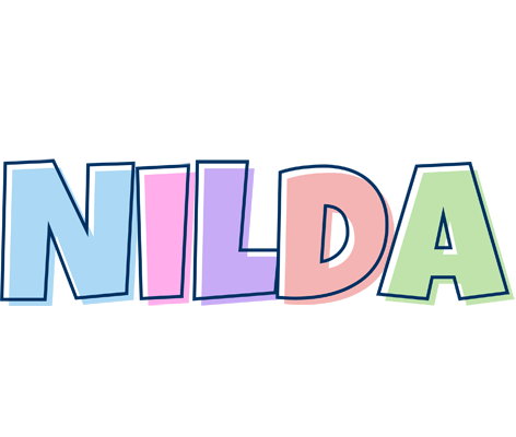 Nilda pastel logo