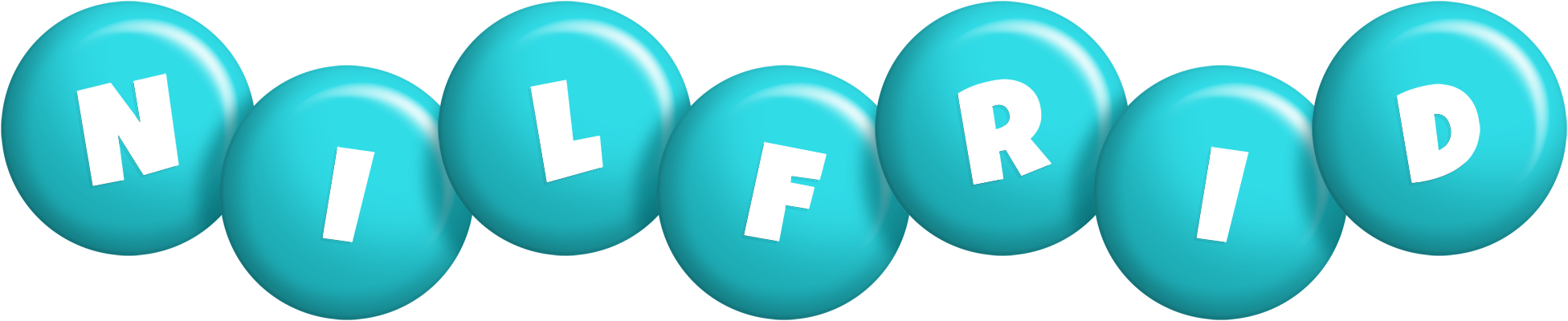 Nilfrid candy-azur logo