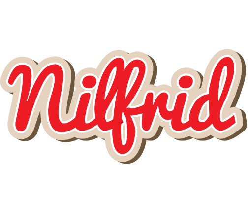 Nilfrid chocolate logo
