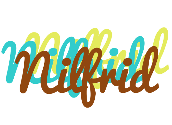 Nilfrid cupcake logo