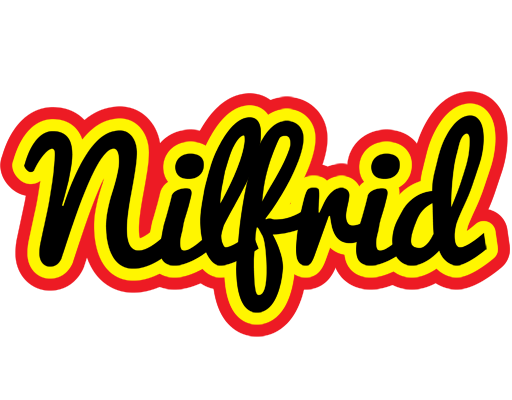 Nilfrid flaming logo