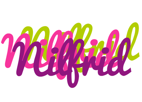 Nilfrid flowers logo