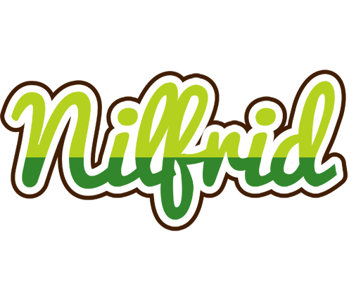 Nilfrid golfing logo