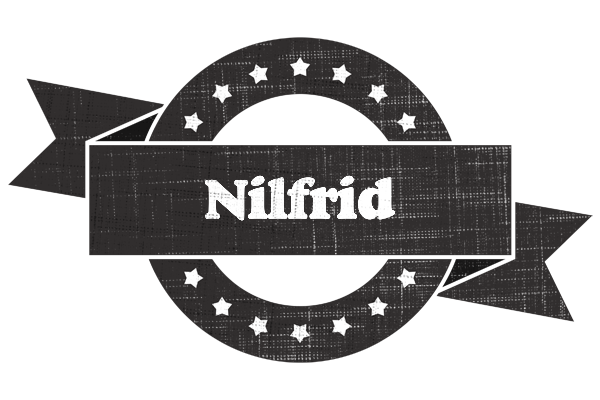 Nilfrid grunge logo