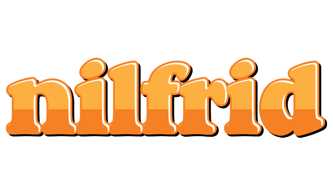 Nilfrid orange logo