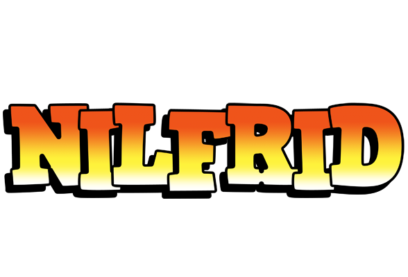 Nilfrid sunset logo