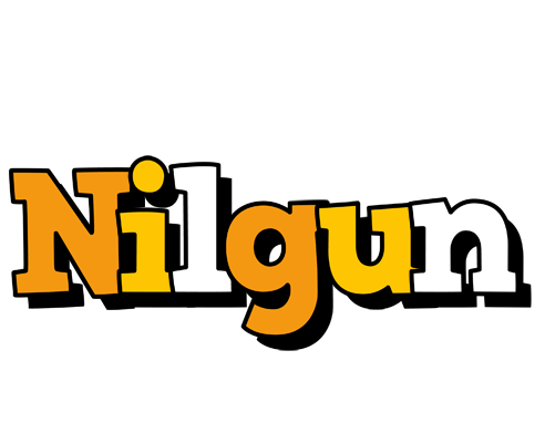 Nilgun cartoon logo