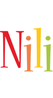 Nili birthday logo