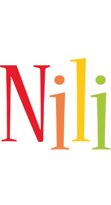 Nili birthday logo
