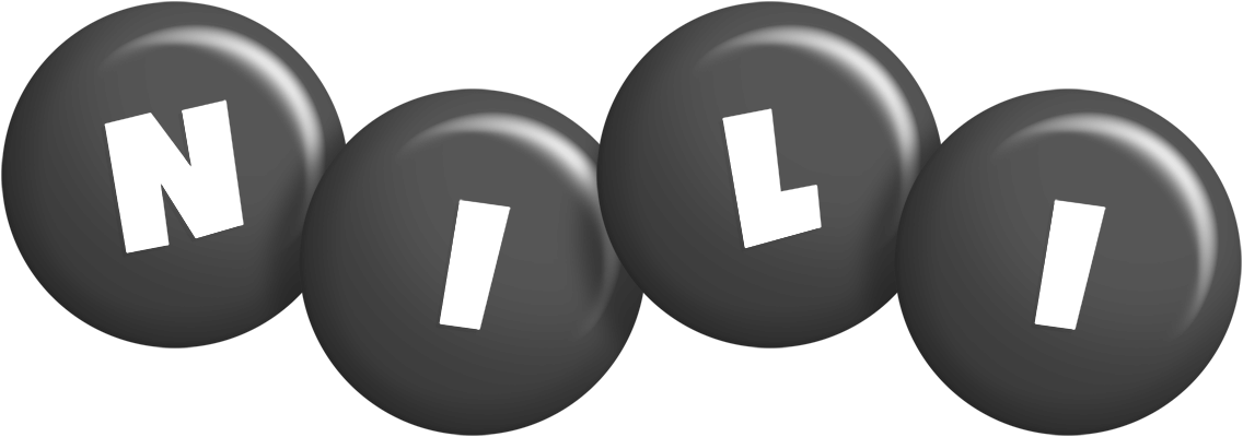 Nili candy-black logo