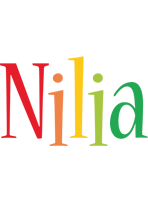 Nilia birthday logo