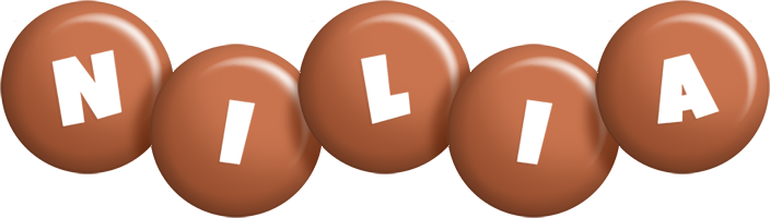 Nilia candy-brown logo