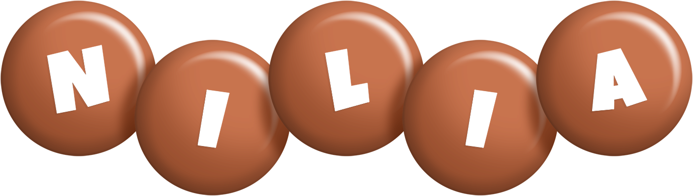 Nilia candy-brown logo
