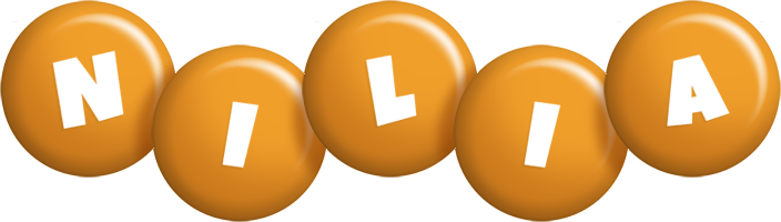 Nilia candy-orange logo