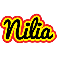 Nilia flaming logo