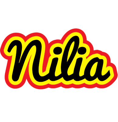 Nilia flaming logo