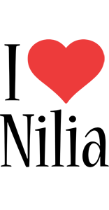 Nilia i-love logo