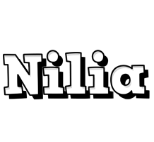 Nilia snowing logo