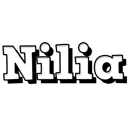 Nilia snowing logo