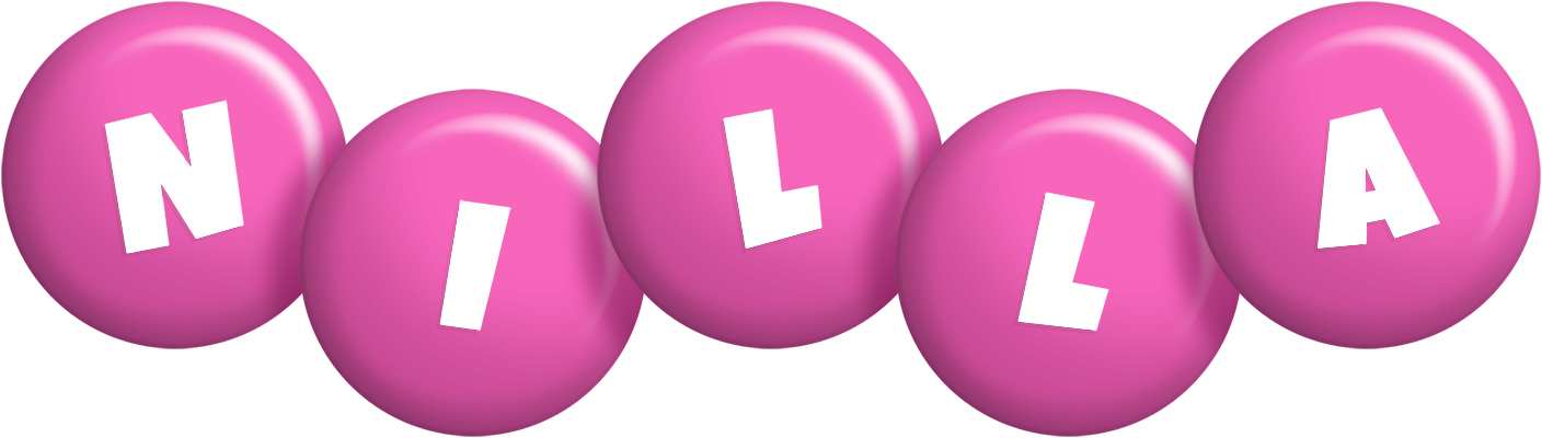 Nilla candy-pink logo