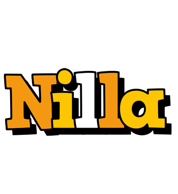 Nilla cartoon logo