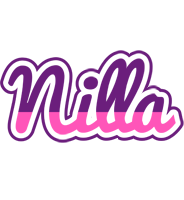 Nilla cheerful logo