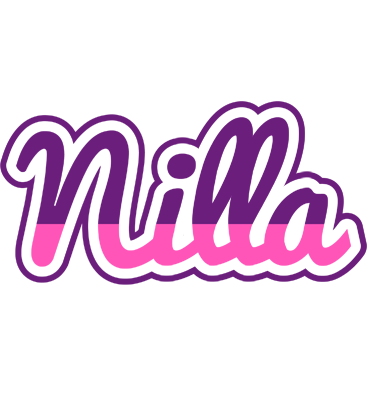 Nilla cheerful logo